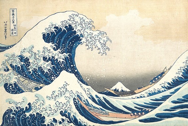 Estampe de Hokusai