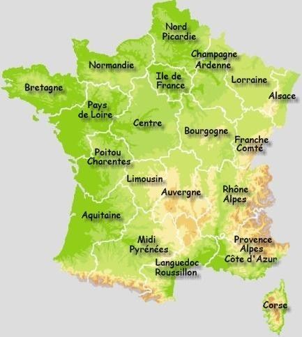 La Carte Des Villages De France